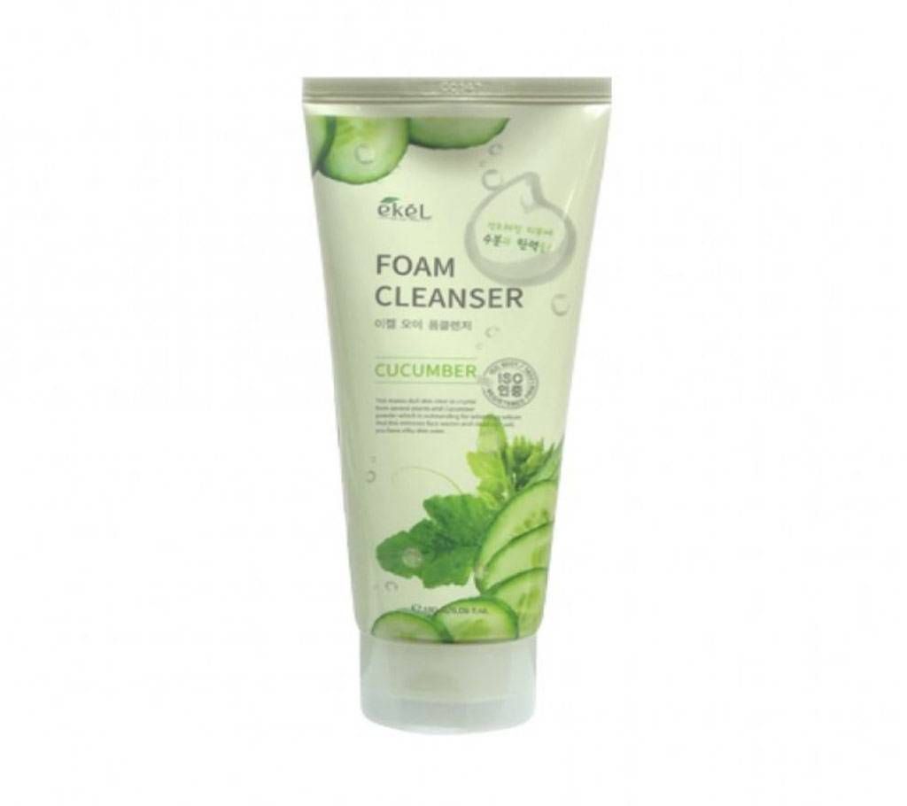 ekel foam cleanser cucumber-180ml-Korea 