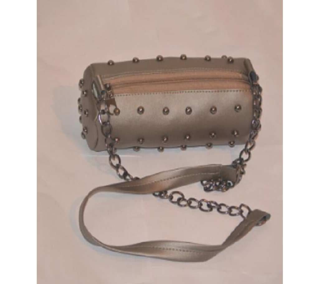 Silver and Metal Clutch For Women hand bags