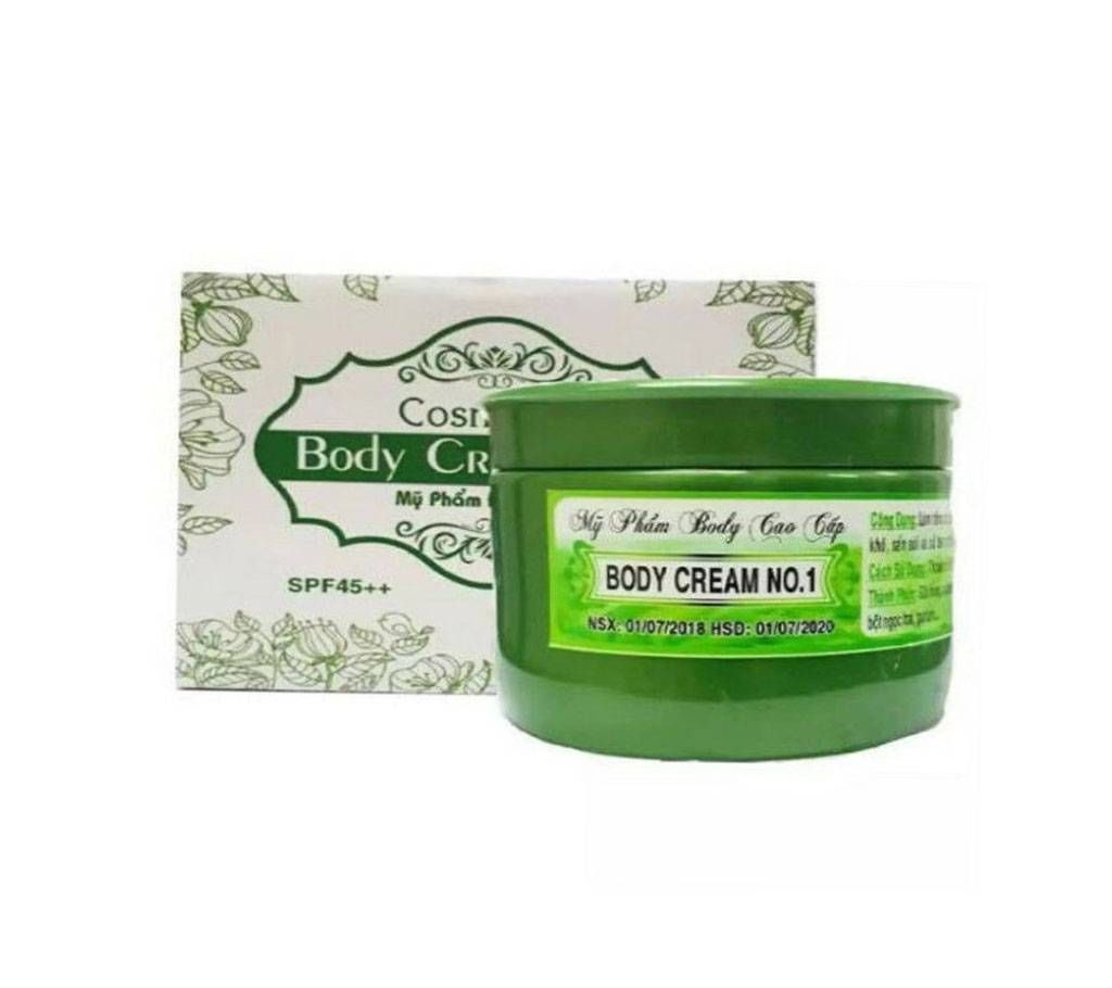 Body Cream No.1 Whitening Black Spots Dark Skin White Healthy Cosmetics - 180GM (Thailand)