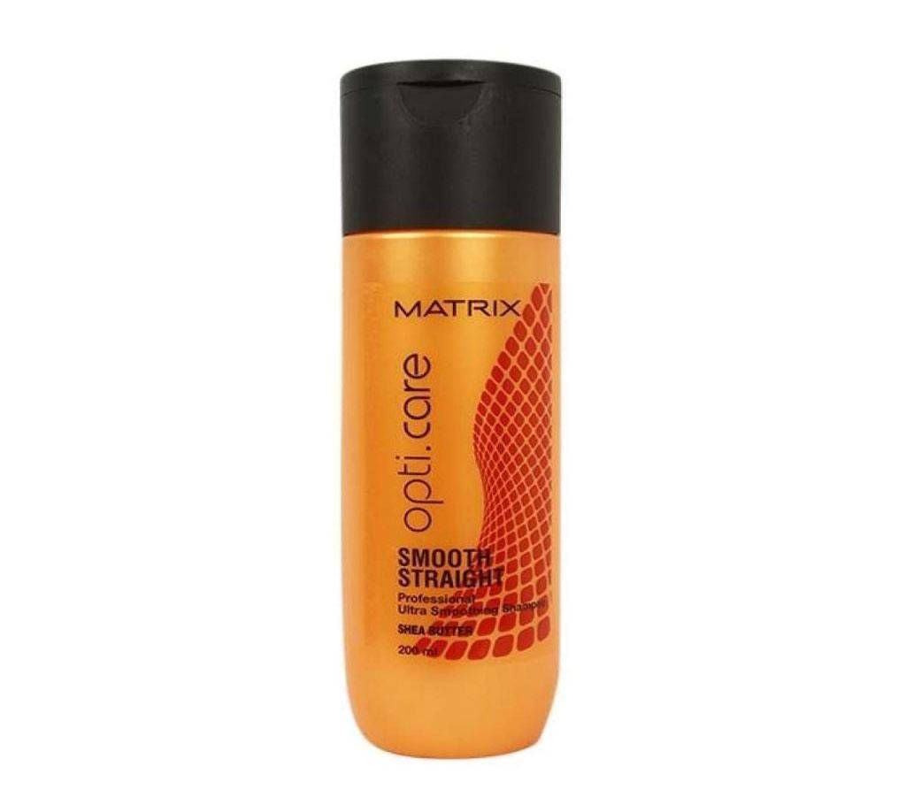 Combo of Original indian Matrix Smooth Hair Straight Shampoo-200ml and Conditioner - 98g