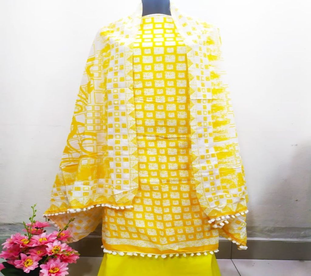 Skin Print Cotton Four Piece 120