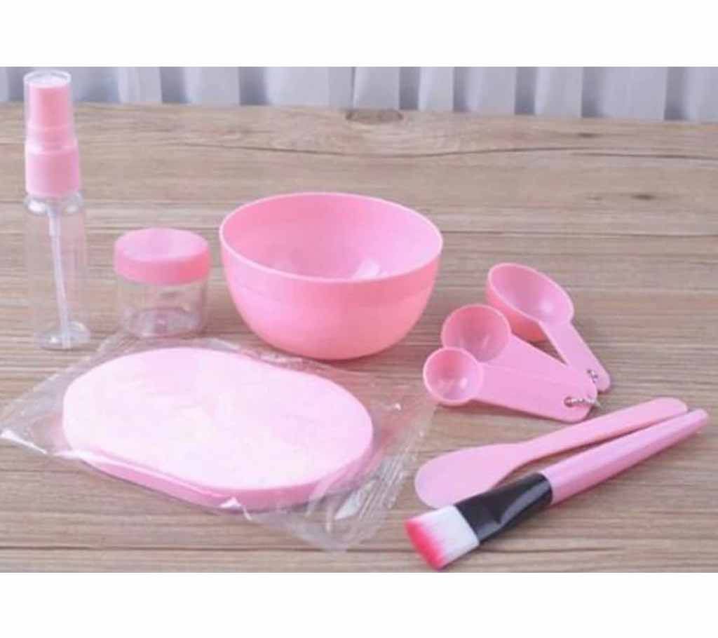  Facial Mask Mixing Bowl Set  Pink