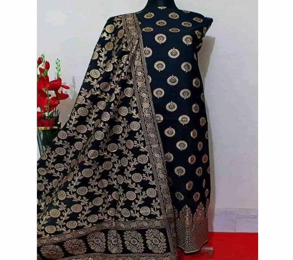 Katan Skin Print Cotton Shalwer Kameez for Women-5