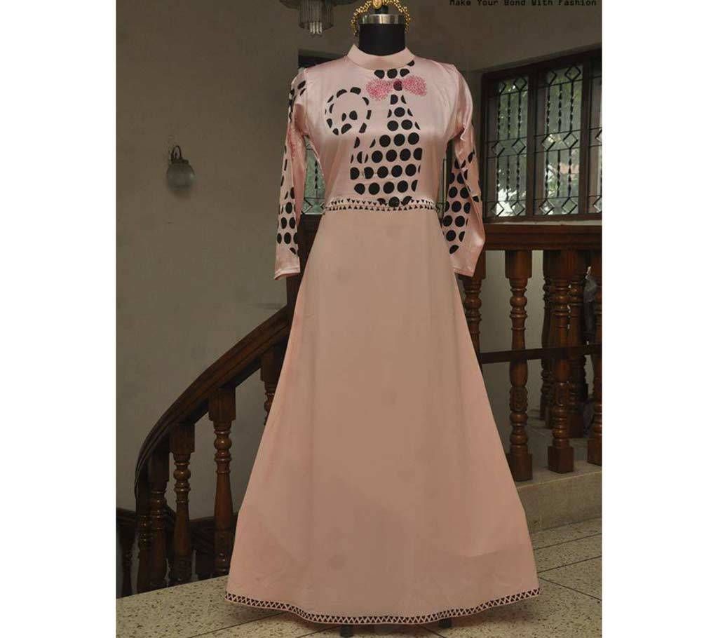 Stitched Georgette Party Gown 