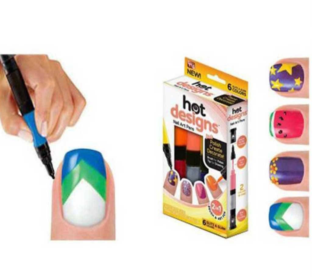 Hot Designs 8-in-1 Neil Art Pen