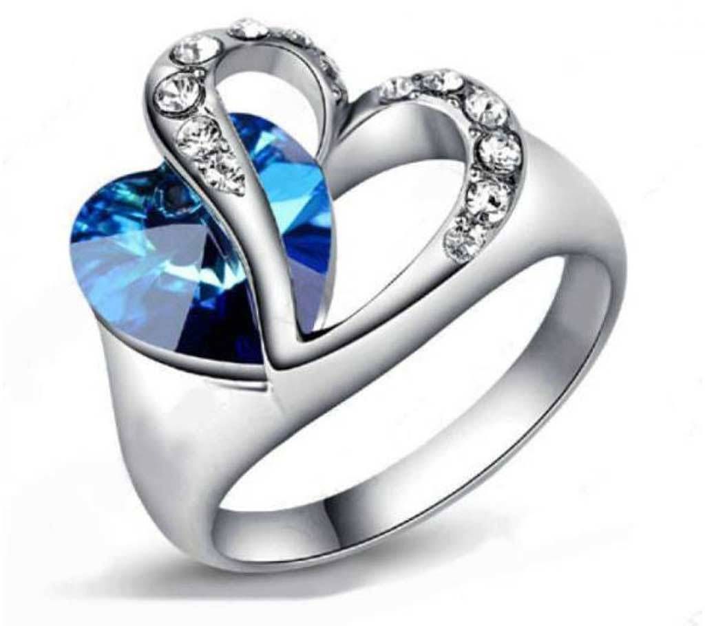 Blue Stone Setting Finger Ring