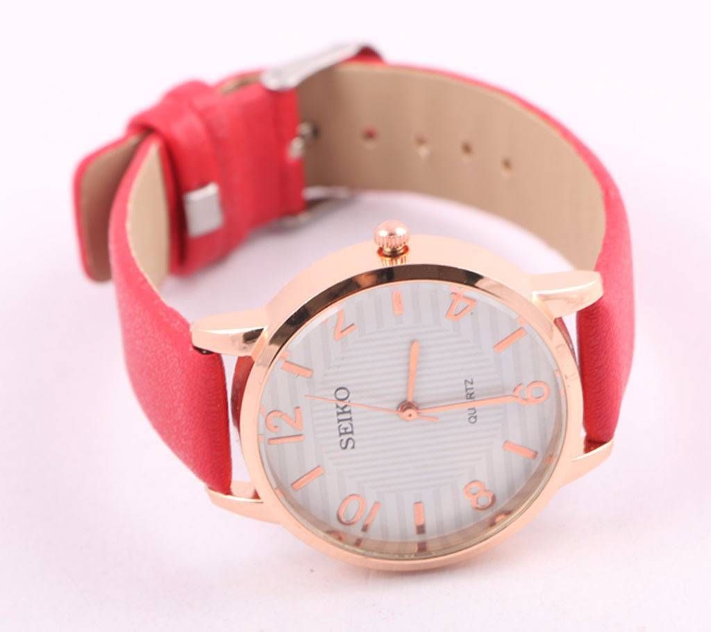 SEIKO ladies wrist watch(copy) - red