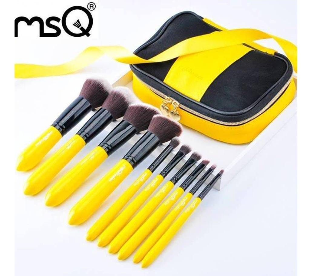 MSQ 10Pcs Brush Set with Bag