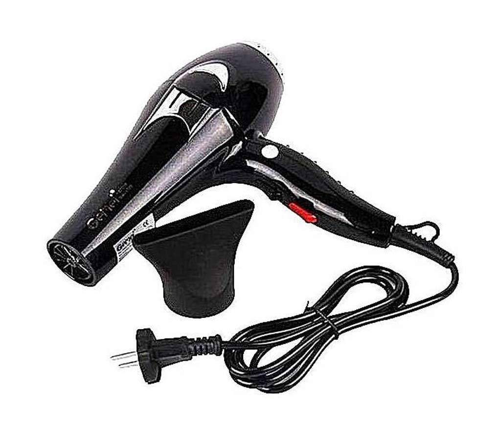 Gemei GM-1705 Professional Hair Dryer - Black