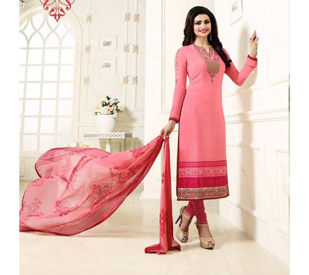 Vinay Royal Crepe Silkina-08 semistitched three pc