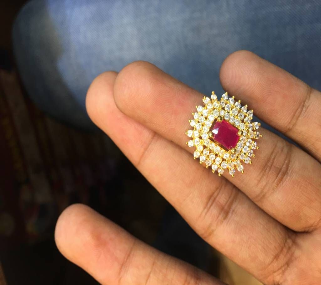 DAIMOND CUT FINGER RING