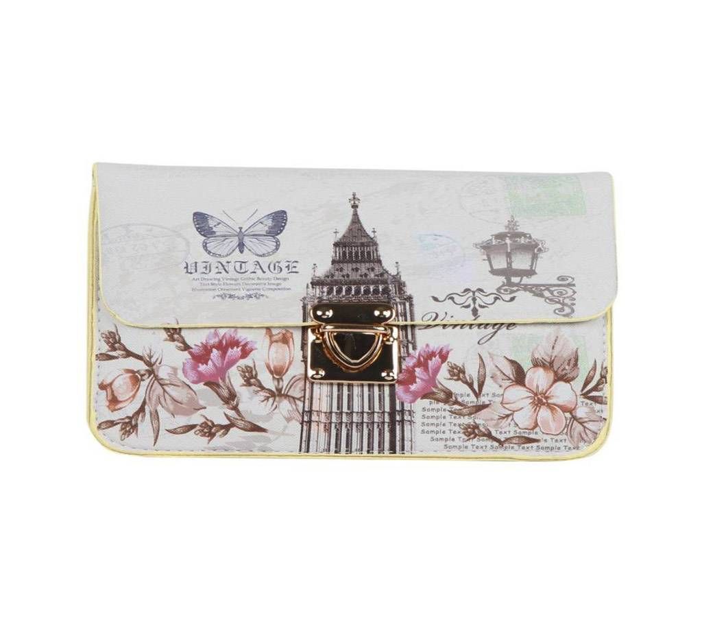 Off White Clutch for Women