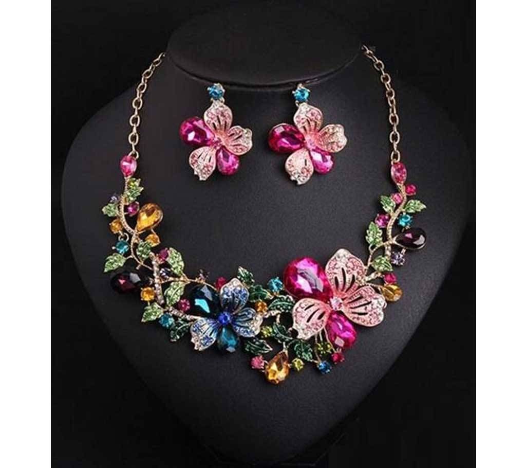 Ladies Necklace And Earring Set 