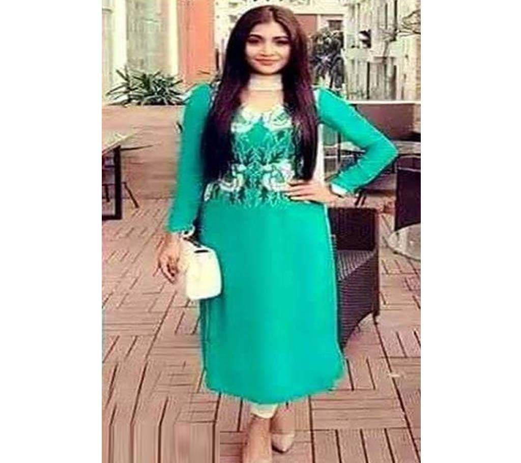 Un-stitched georgette salwar kameez d.no-372