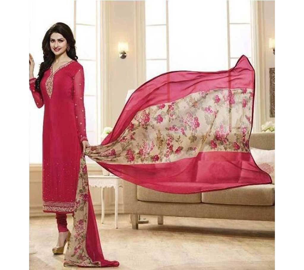 Unstitched (copy) Gorgeous Embroidery Georgette Kamiz - kpr 3844 