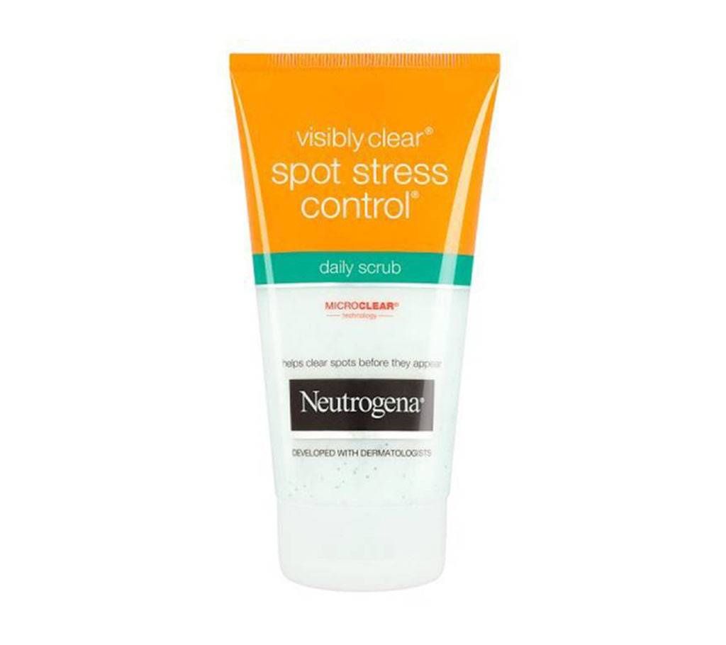 Neutrogena Visibly Clear Spot Stress Control Daily Scrub 150ml - France 