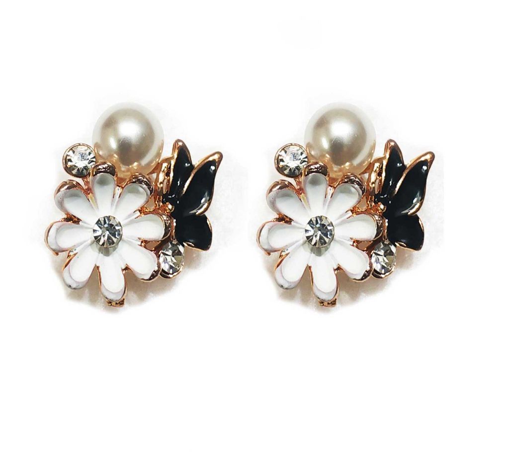 white Earring