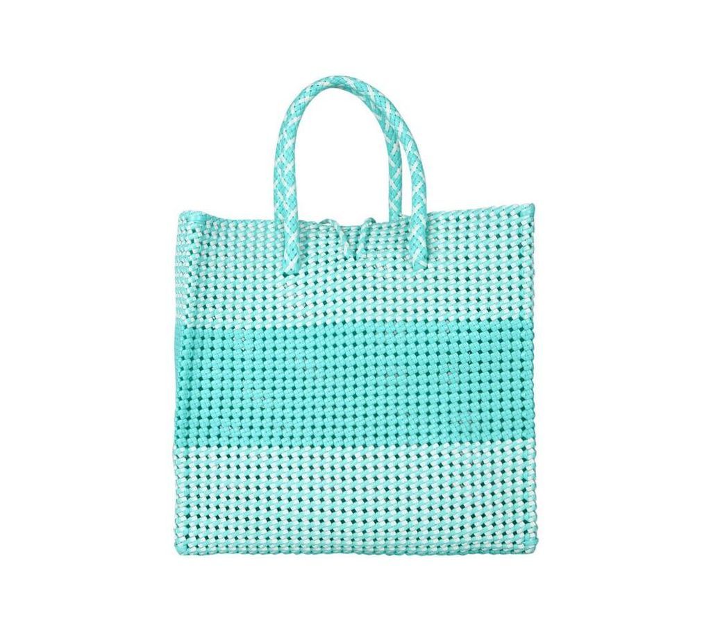 Plastic Hand made shoulder bag