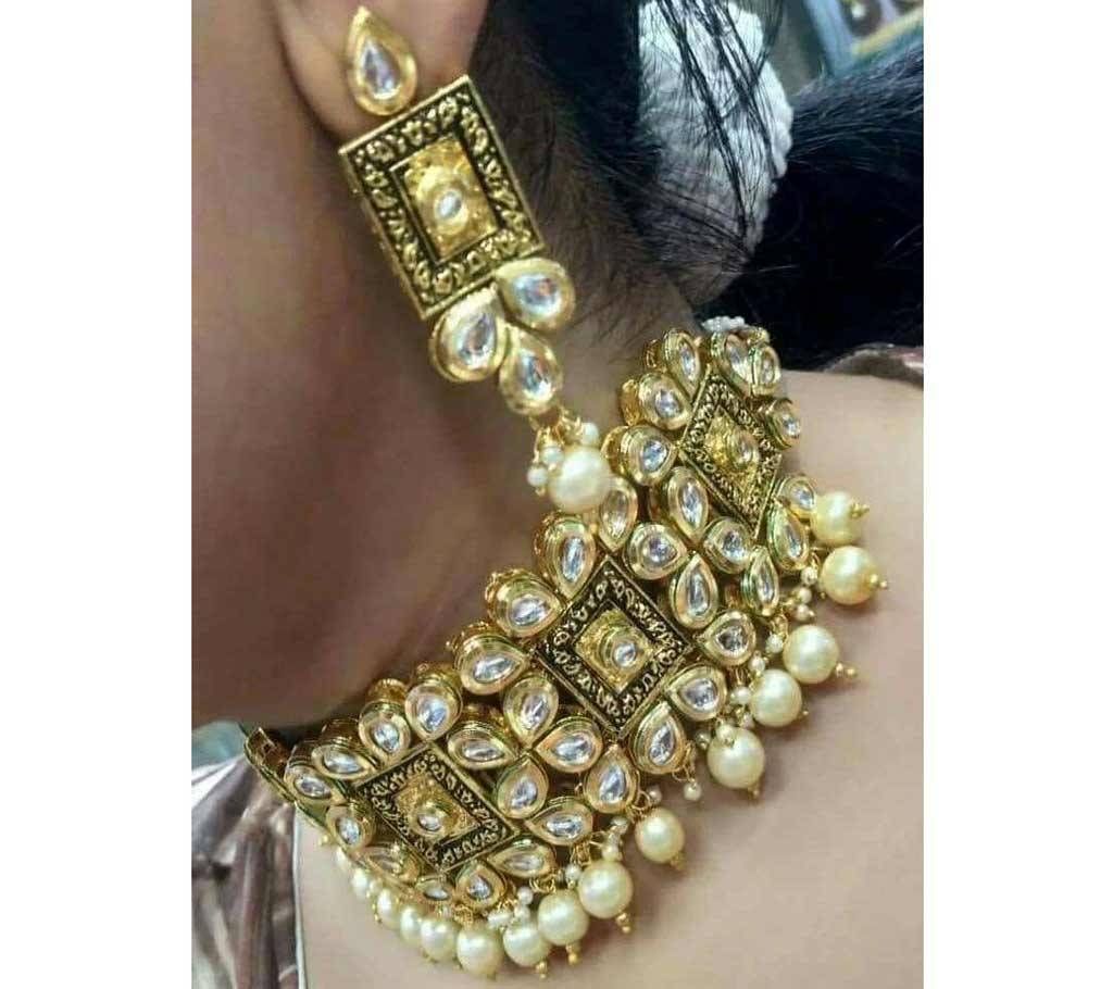Jaypuri necklace earring set