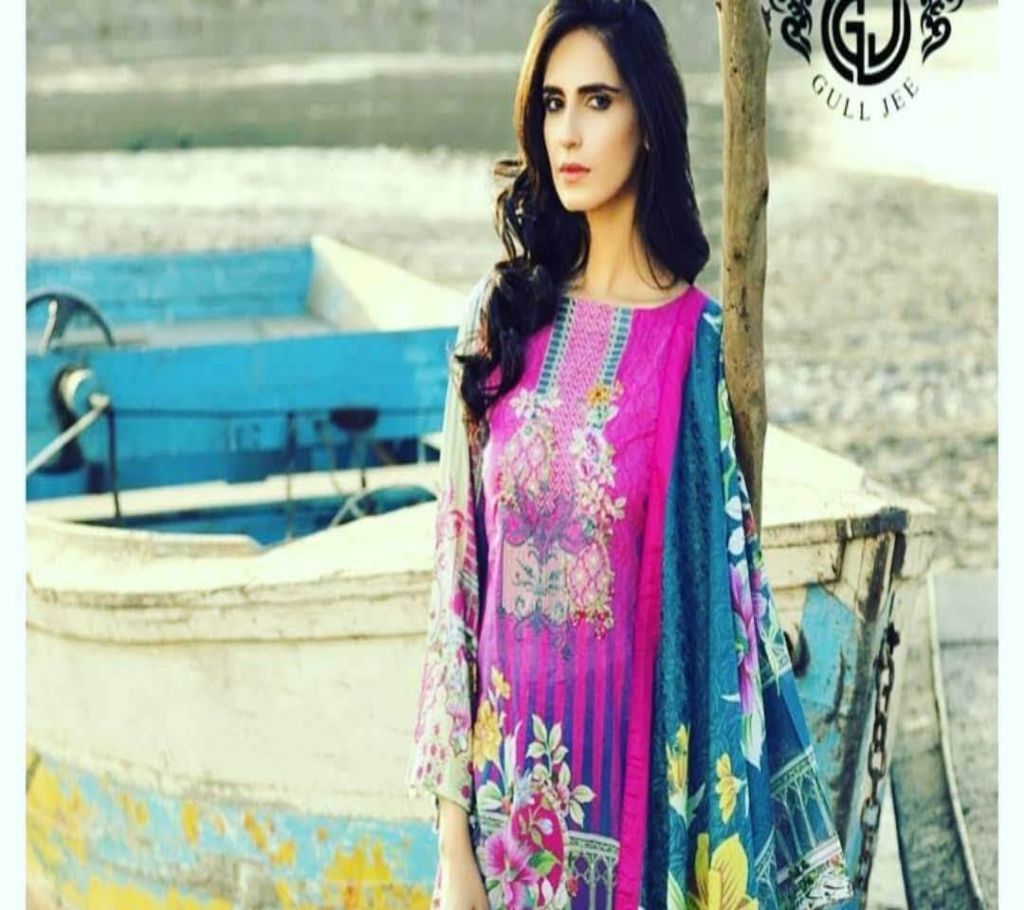 Gullbano by Gulljee Selwar Kameez (3 Pieces)- Pakistan