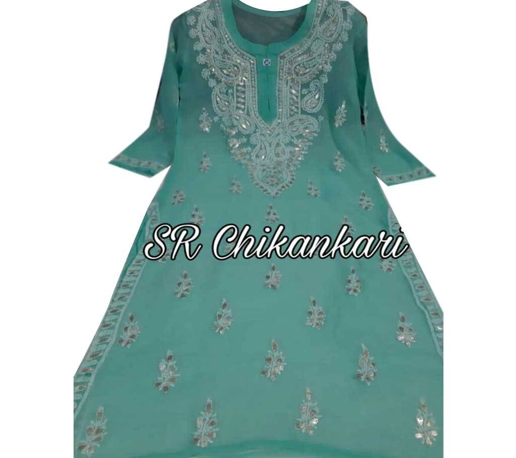 Beautiful Gota Patti Georgette Gala Buti 1Pcs