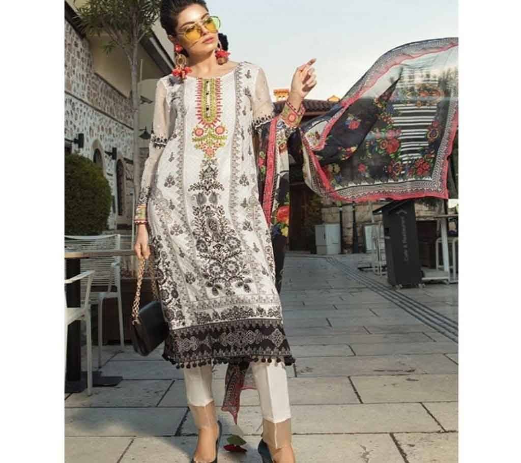 Pakistani Cotton Three Pcs 