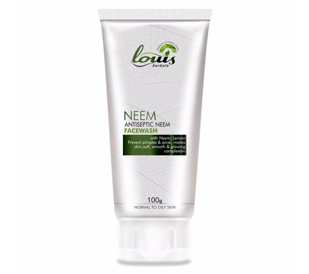LOUIS ANTISEPTIC NEEM FACE WASH 100 ML