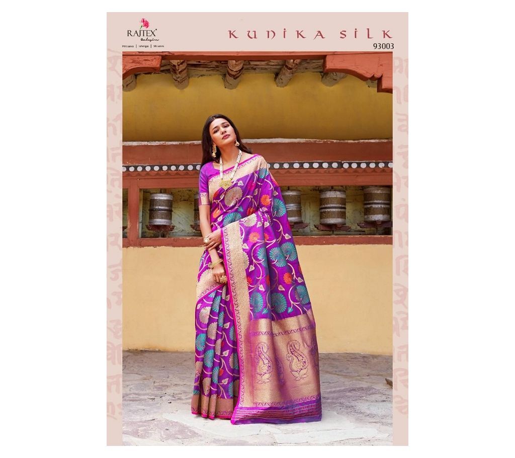 Rajtex Kunika Soft Minari Silk Saree  93003  AMI