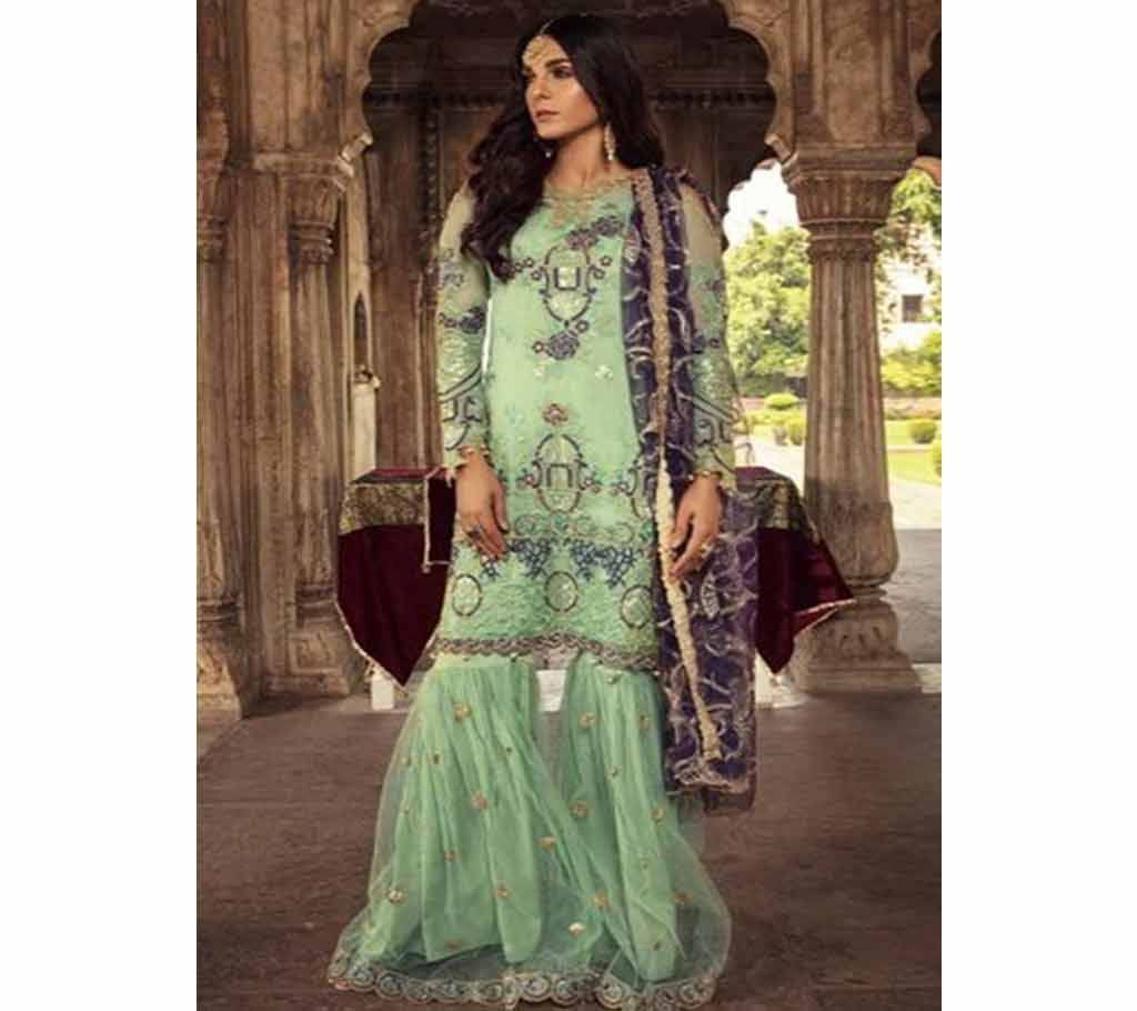 Juvi Fashion Rangoon Georgette Embroidery- 42005 Salwar Kameez