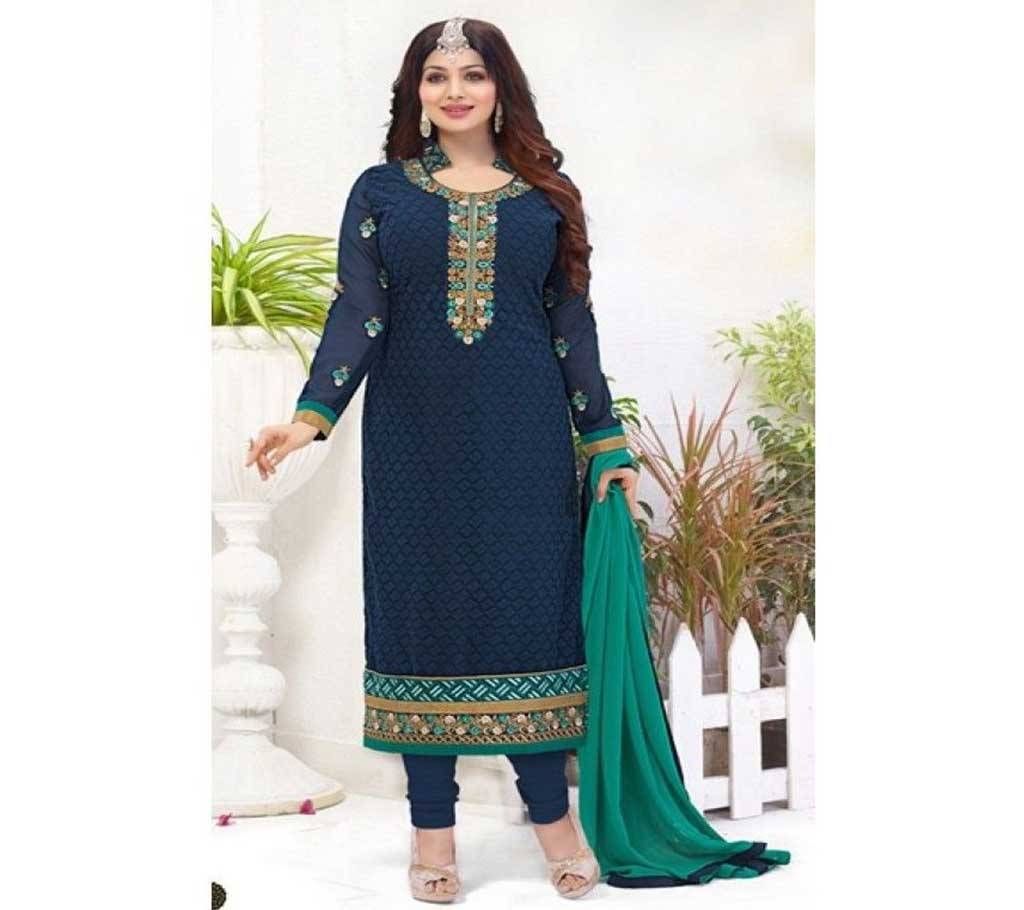 Unstitched Cotton Three Piece - 1018 - MHG