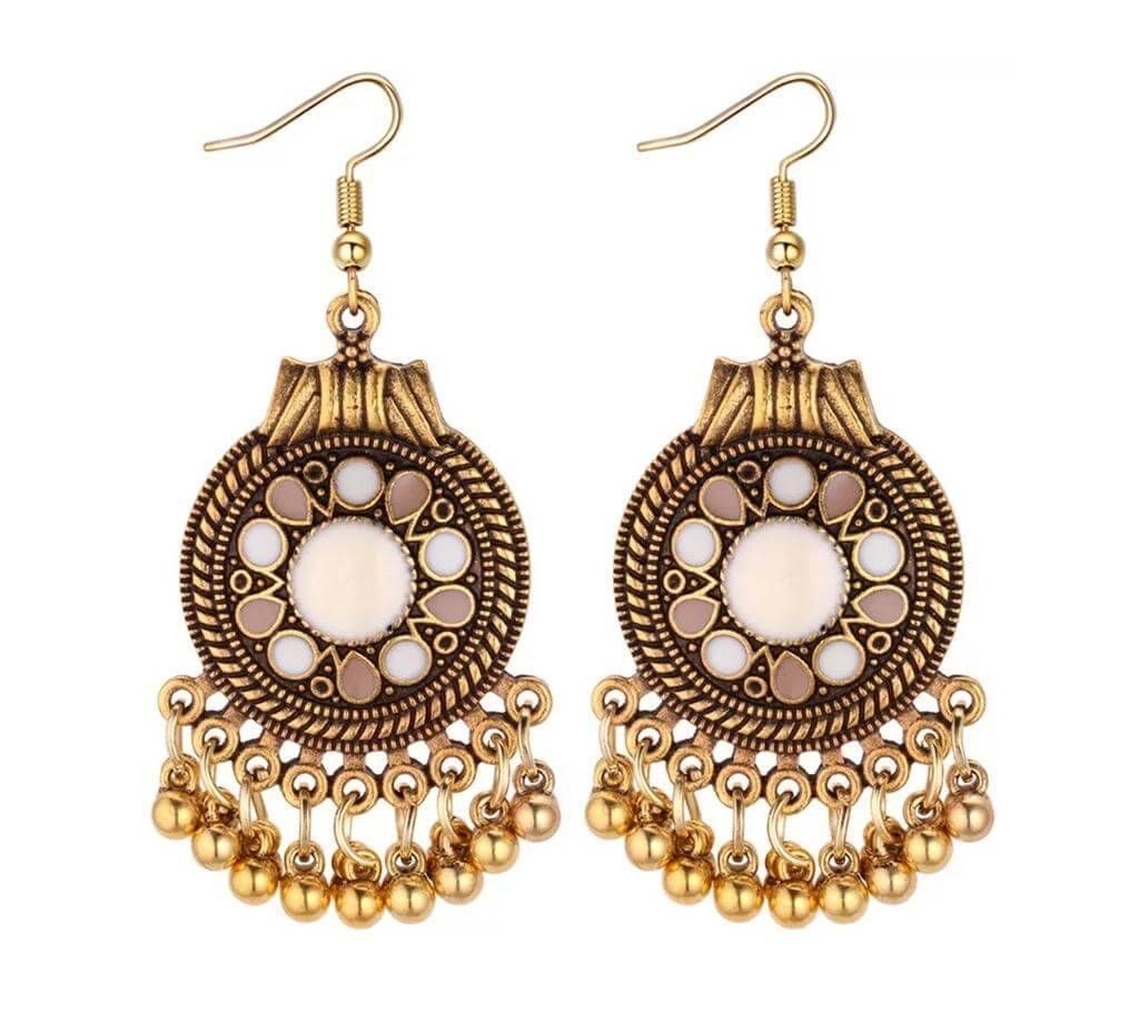 Ethnic Round Shape Earring