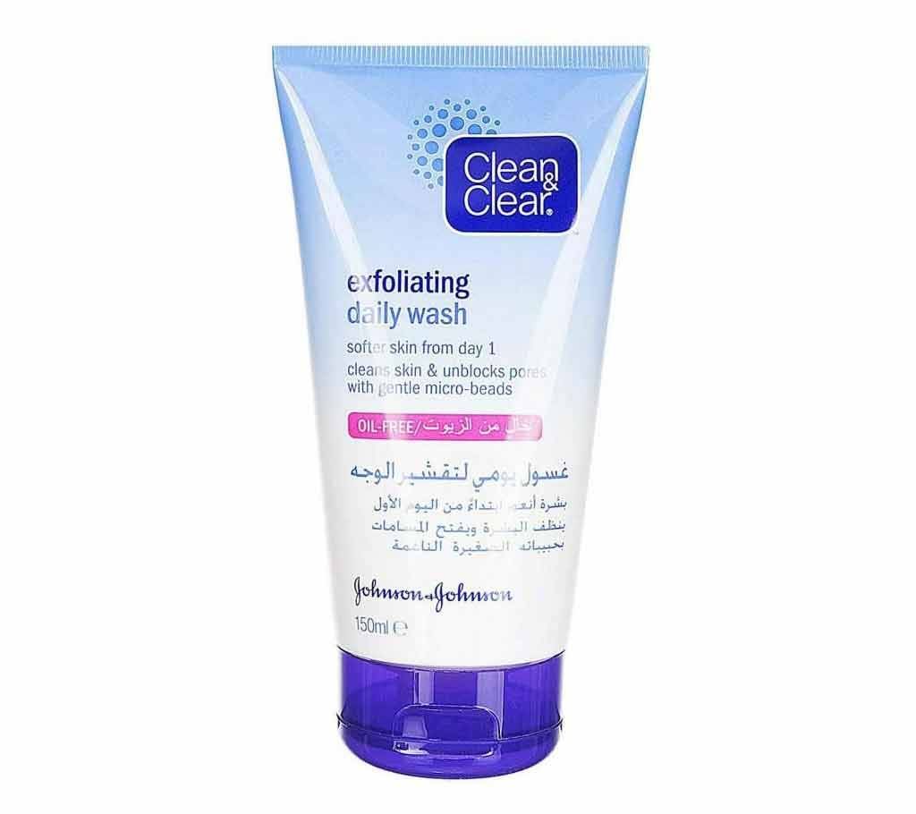 Clean & Clear Exfoliating Daily Wash Oil Free  001 DNM