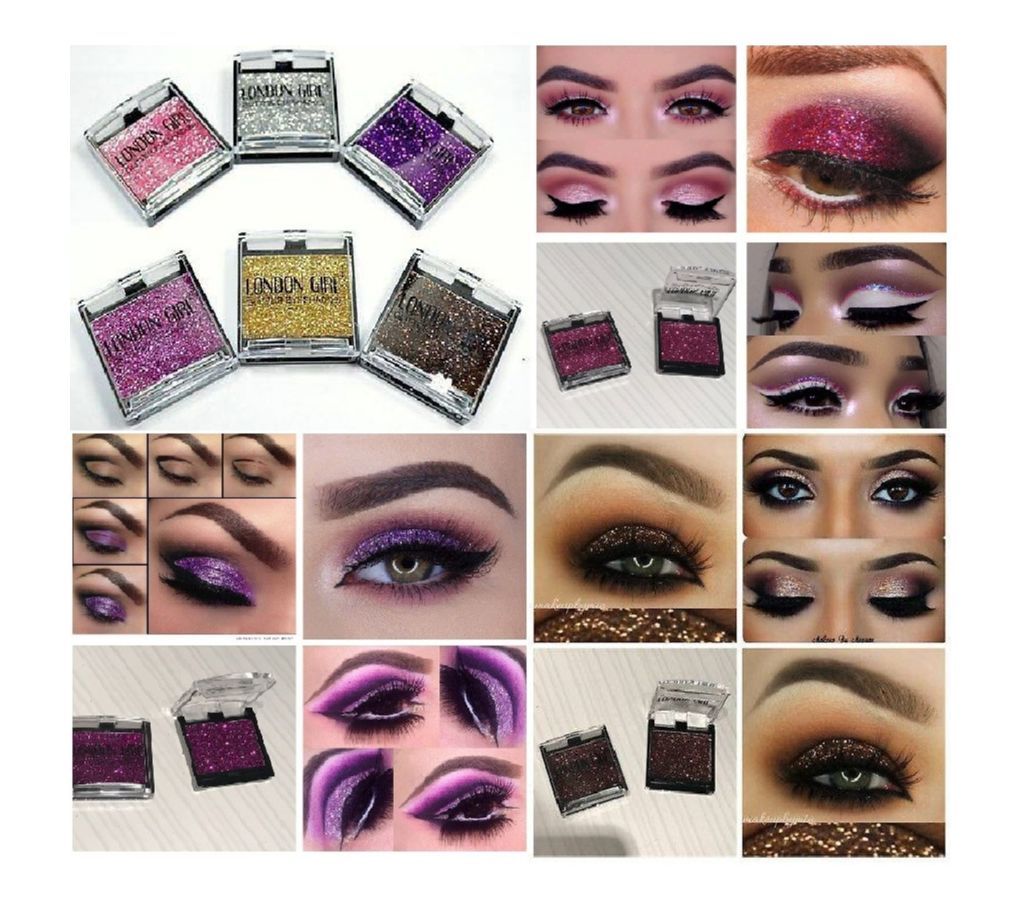 London Girl Glitter Eyeshadow, 4.5 g (UK imported product)