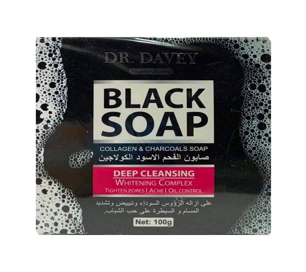 Dr Davey Black Soap-100 GM-China