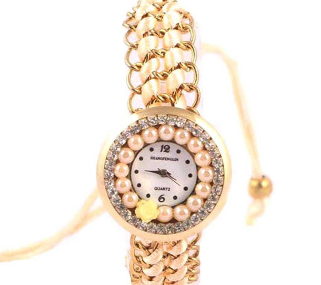 Golden Yarn Ladies Watch