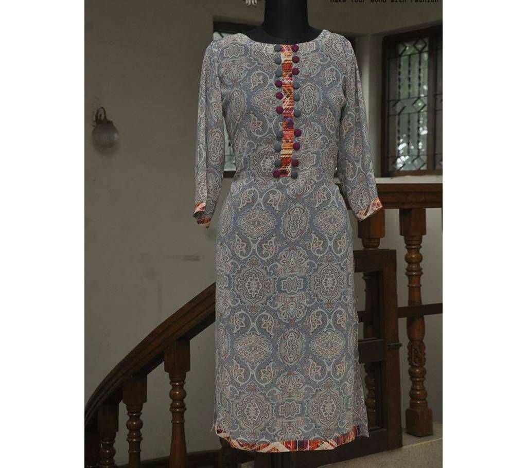 Stitched Georgette Long Kurti 