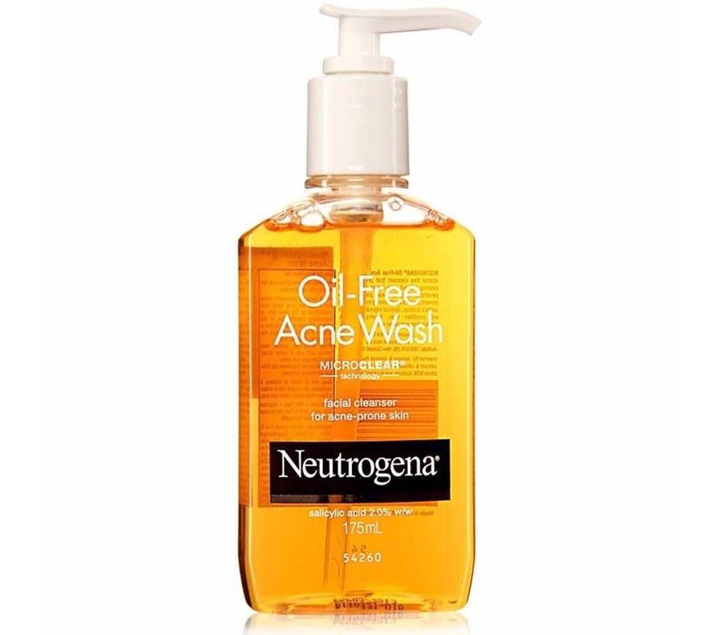 Neutrogena Oil-Free pimple wash- 177ml