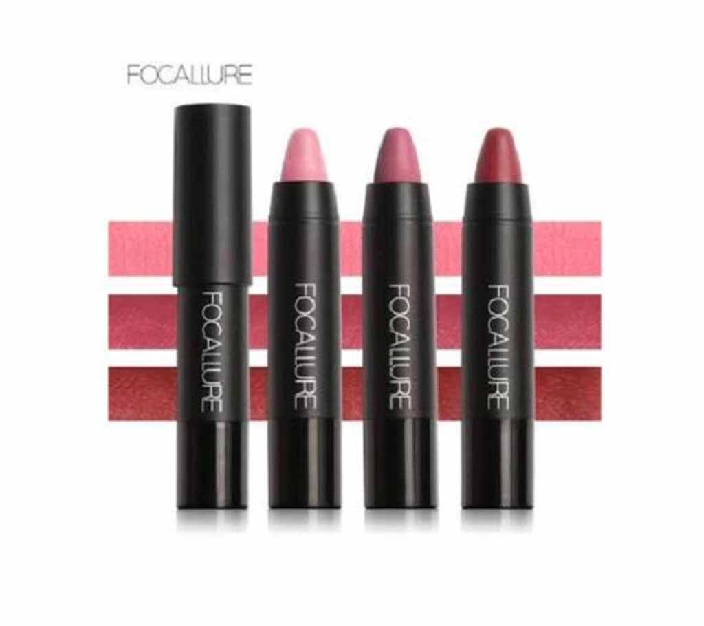 Focallur matte lipstick set-3 pc set