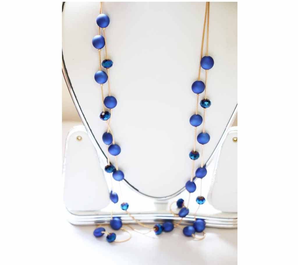Attractive Blue Color Beads Chain