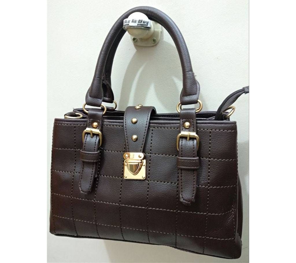 Ladies Handbag 3 Part - Coffee Color