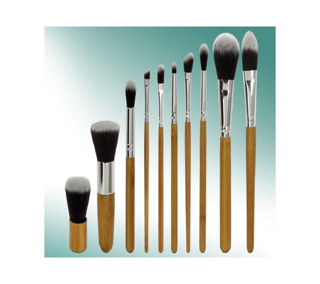 Bamboo brush Set 11 Pcs Set