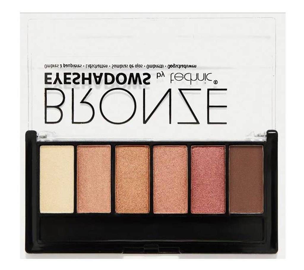 Technic 6 Piece Eyeshadow Palette - Bronze (UK)