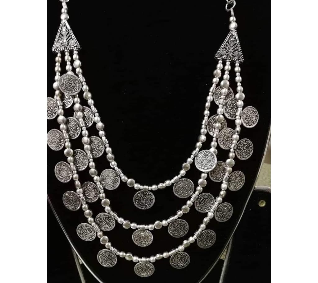Double Layer Coin Necklace