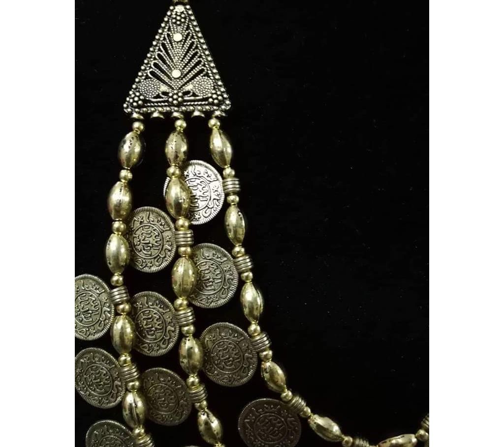 tripple Layer Coin Necklace