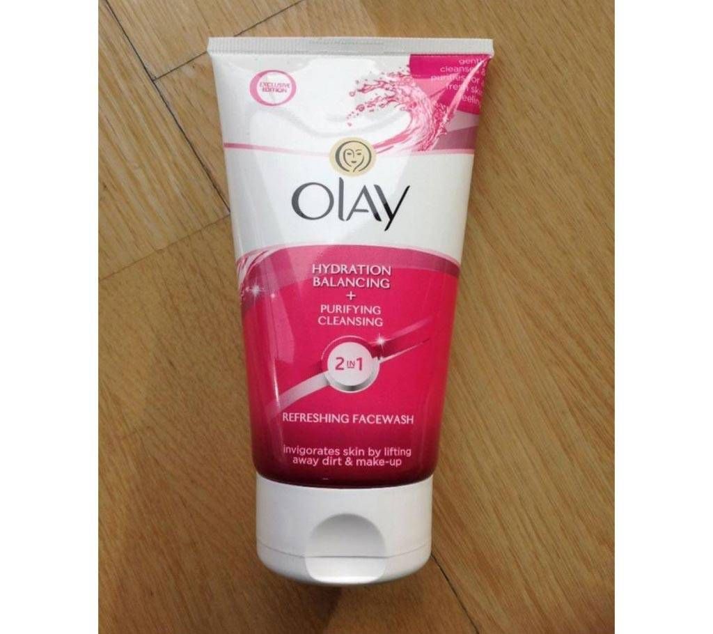 Olay 2in1 Hydration Purifying Cleansing Face wash UK 