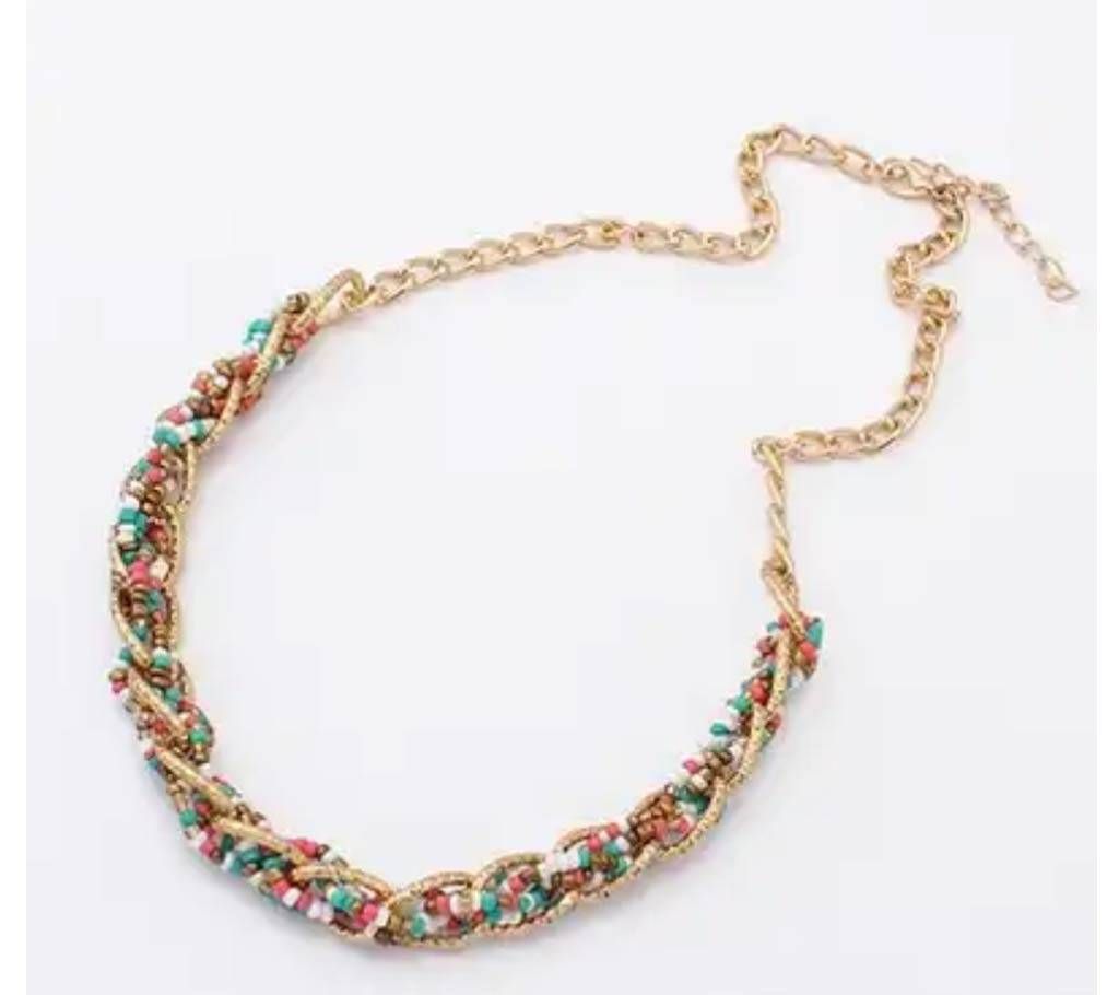 Chia Fashion Handmade exotic beaded necklace (by Pink Point - CHIA46)