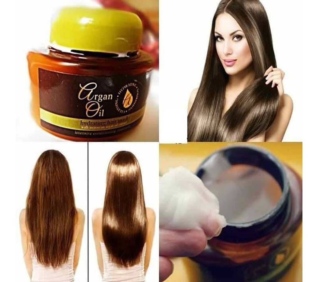 Argan Oil Hydrating Hair Mask for Unisex - 220ml UK