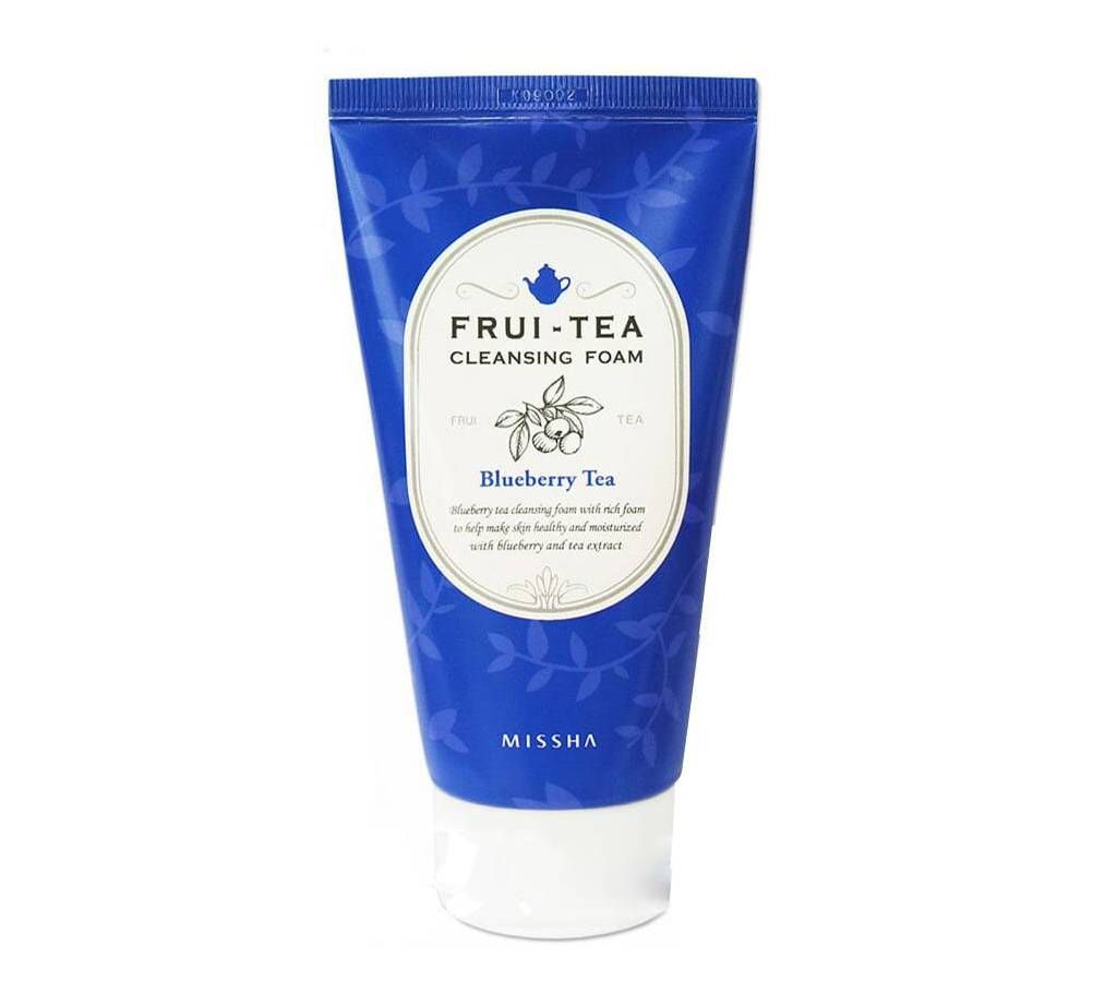 Missha FRUI-TEA Cleansing Foam Blueberry-Tea (Korea) -150ml