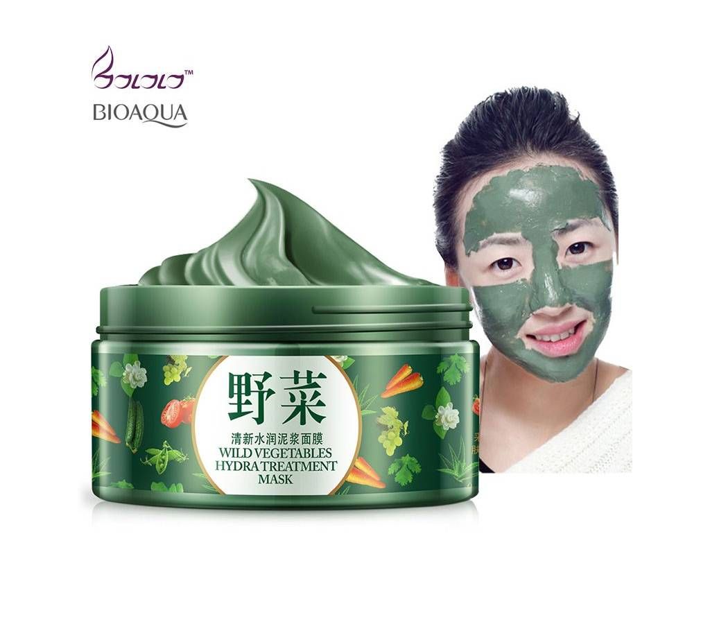 BIOAQUA Wild Vegetables Hydra Treatment Mask Face Skin Care 120g China