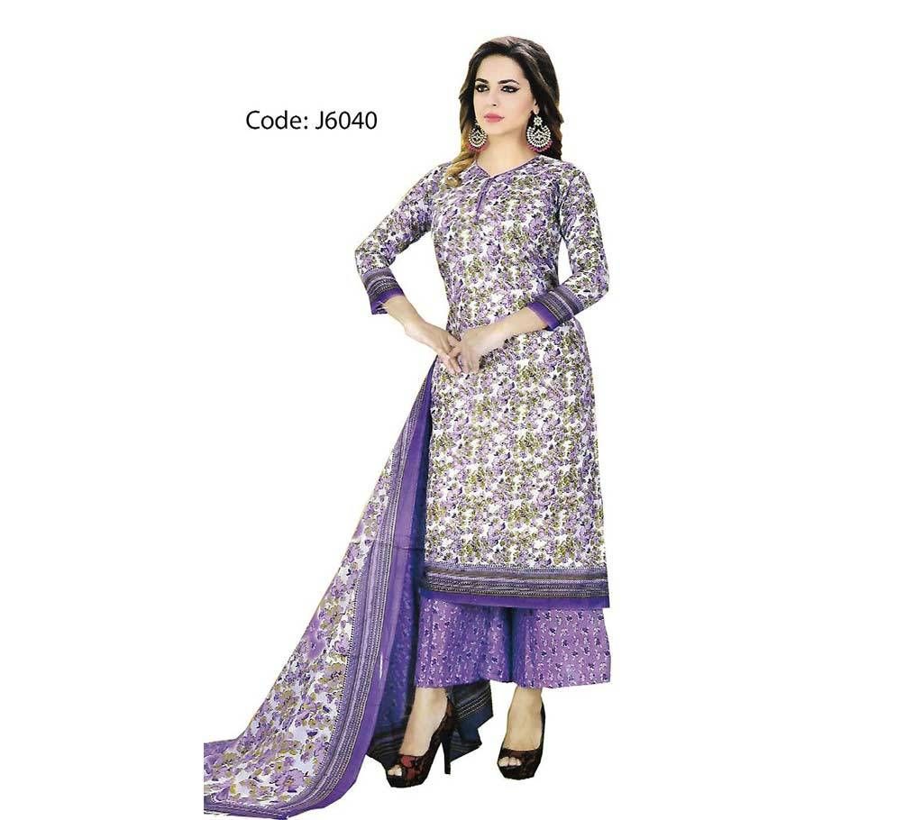 Unstitched joypuri cotton Salwar Kameez